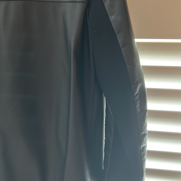 Trouve Black Leather Jacket in good condition. - Picture 4 of 4